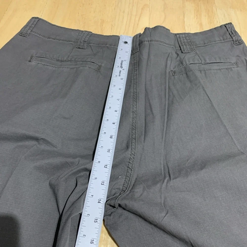 Wrangler Authentics Men's‎ 40x34 Gray Relaxed Stretch Classic Cargo Pants